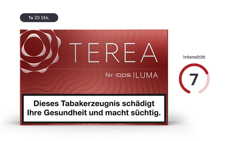 IQOS Terea Sticks Turquoise Einzelpackung 20 Stk., 7,00 €