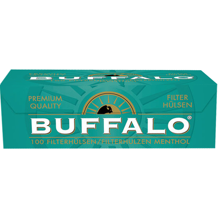 Buffalo Menthol Filterhülsen ✔️ in deiner Tabak Welt