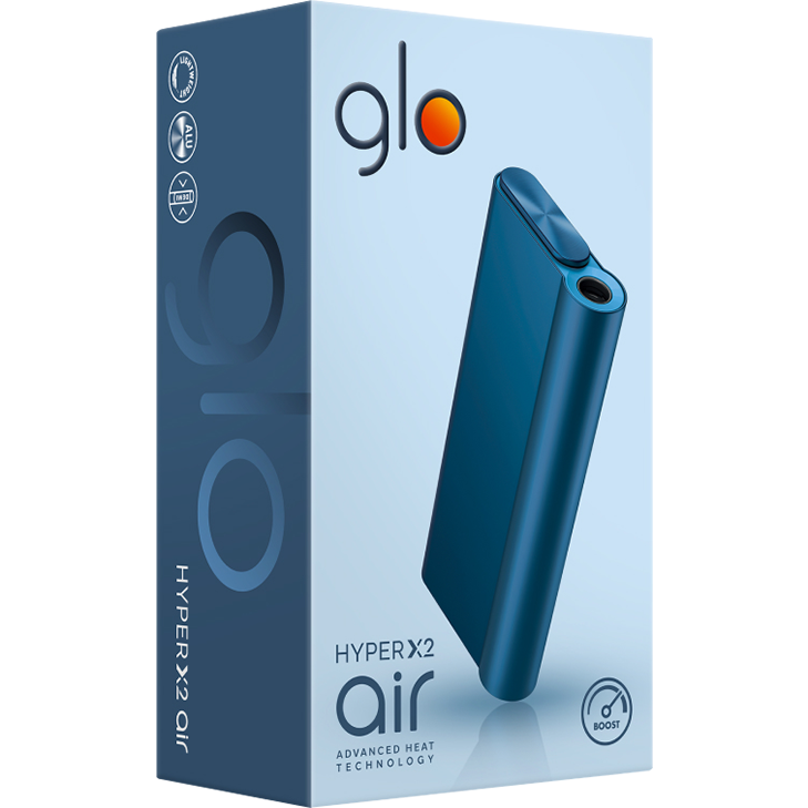 glo hyper x2 air Ocean Blue für nur 6,80€ ➕ gratis veo Sticks