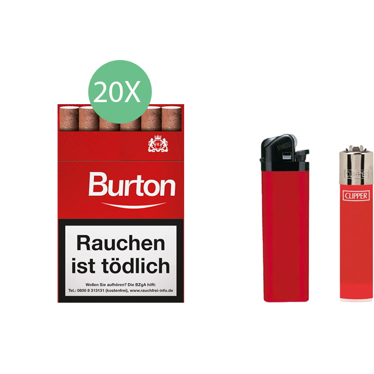 Burton Original Zigarillos mit in deiner Tabak Welt