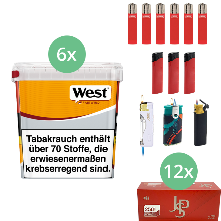 West Yellow zum Vorzugspreis ✔️Jetzt Sparpakete in der Tabak Welt ✔️ Gutes  Geld sparen