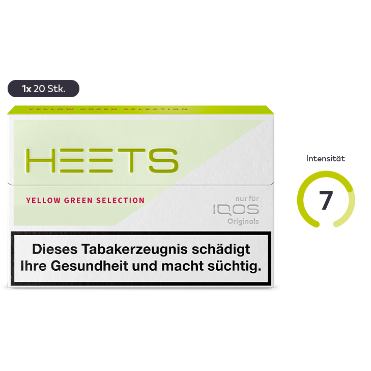 IQOS HEETS Yellow Green Selection kaufen