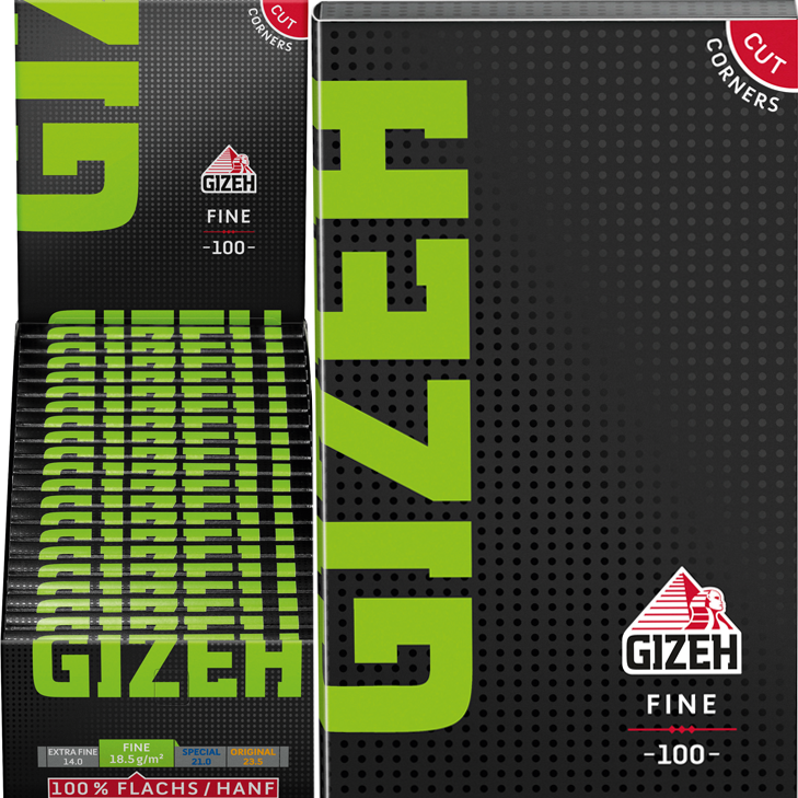 Gizeh Slim Filter Menthol 6mm  ✔️ in deiner Tabak Welt