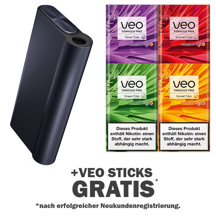 Glo Hyper X2 Air kaufen mit 160 gratis Veo oder Neo Sticks