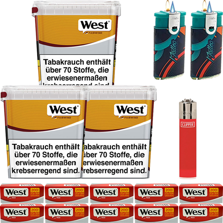 West Yellow zum Vorzugspreis ✔️Jetzt Sparpakete in der Tabak