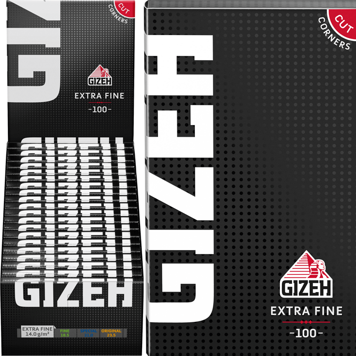 Großhandel Gizeh XL Slim Filter Extra Lang (6mm), 20 Beut. je 100 Fil,  13,59 €