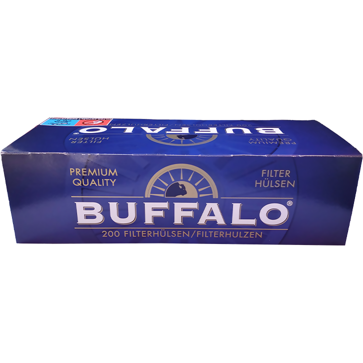 Buffalo Red 15 x 140g mit 4000 Hülsen