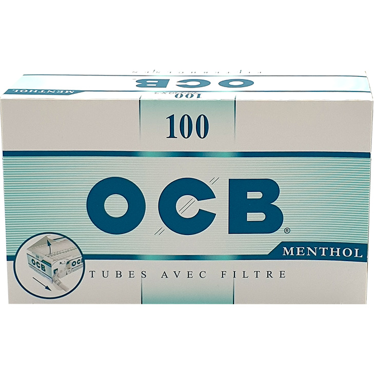 OCB Menthol Hülsen 100 Stück Packung jetzt kaufen
